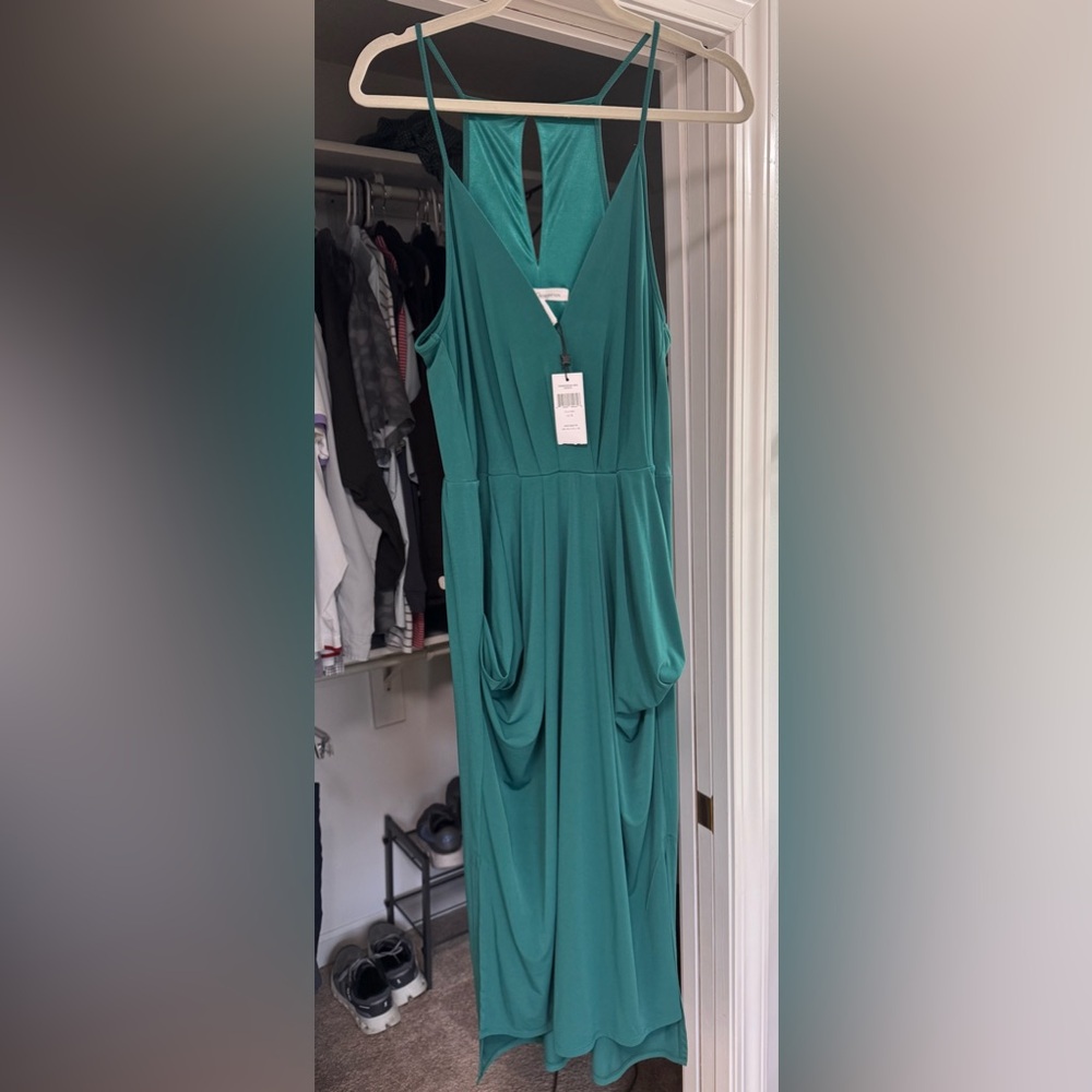 Gianni Bini Teal Midi Dress